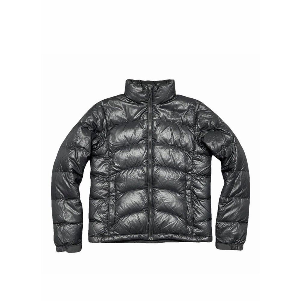 The North Face Shiny Black Down Puffer Jacket Men’s Sz M Goldwin Japan Style